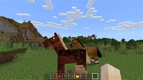 how to get a horse in minecraft.